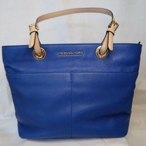 Authentic Leather Michael Kors Blue Purse